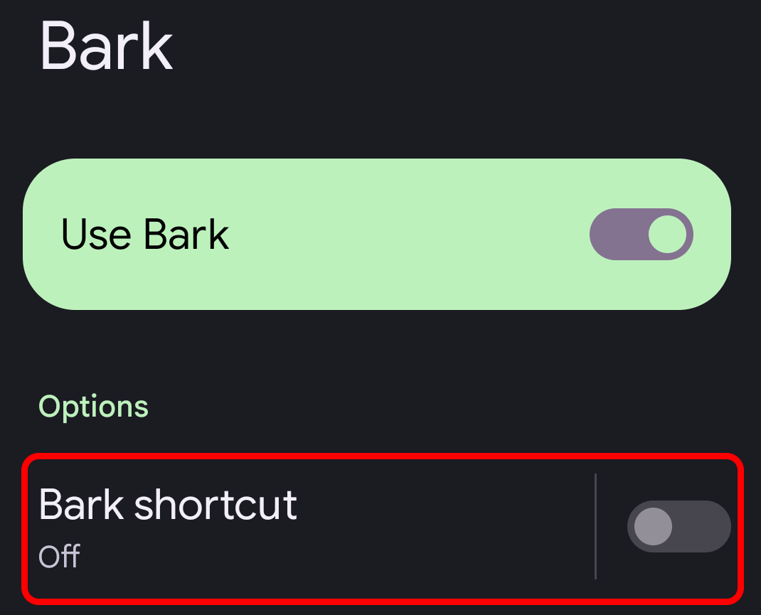 Accessibility Disabled in Android Bark