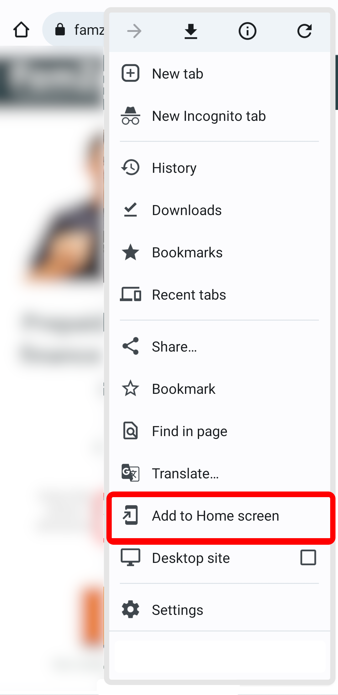 bookmarking app on android from chrome 1.png