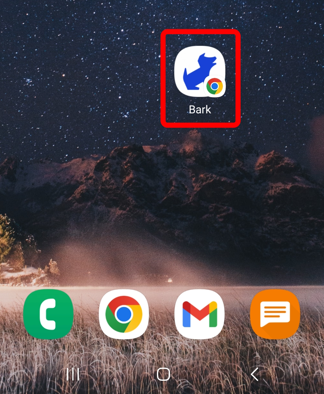 bookmarking bark app on android from chrome 1.jpg
