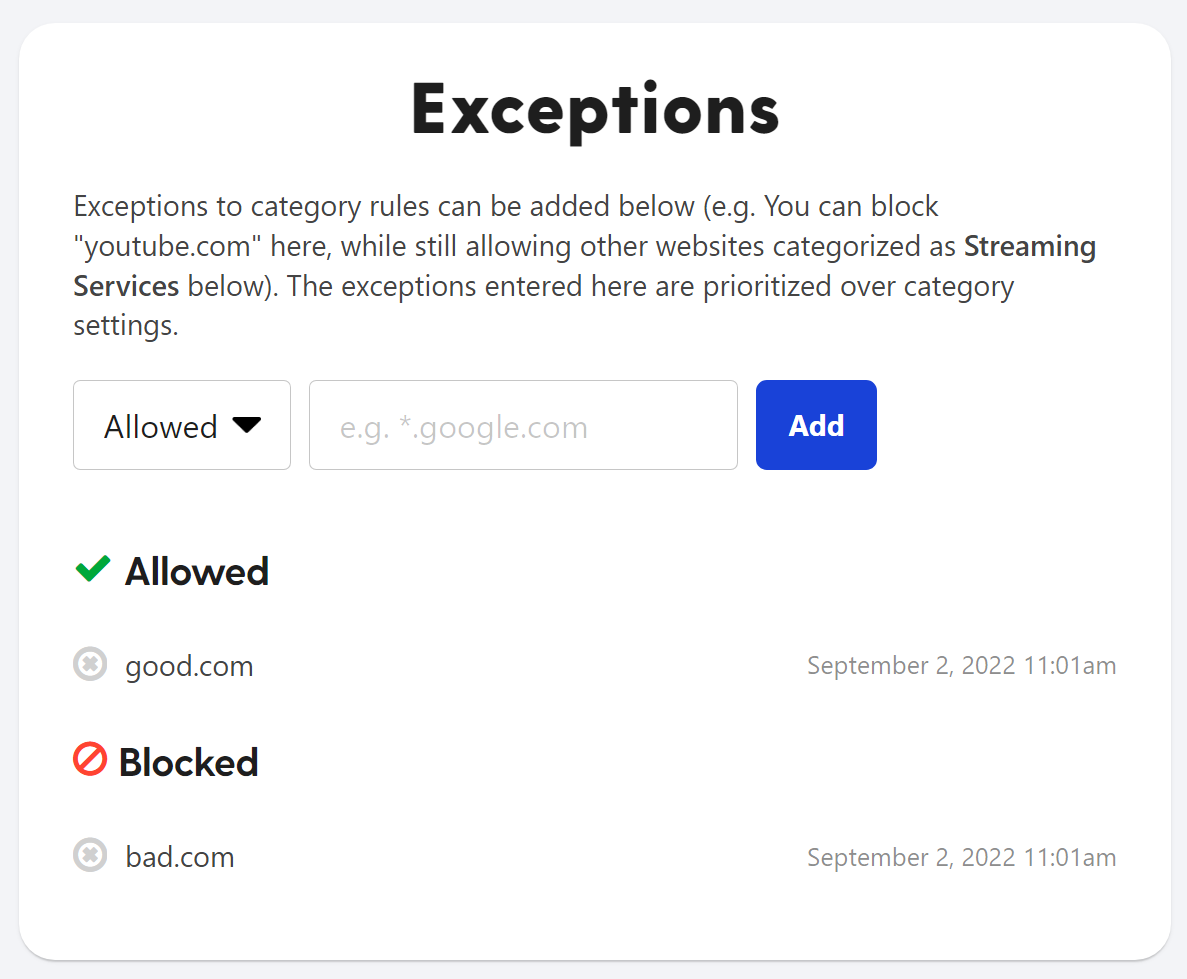 Chrome  Filtering on Google Workspace Bark