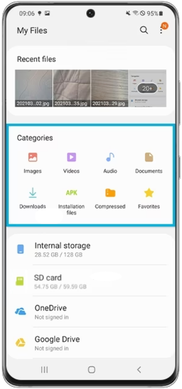 Use the My Files app to organize and manage files on your Bark Phone – Bark