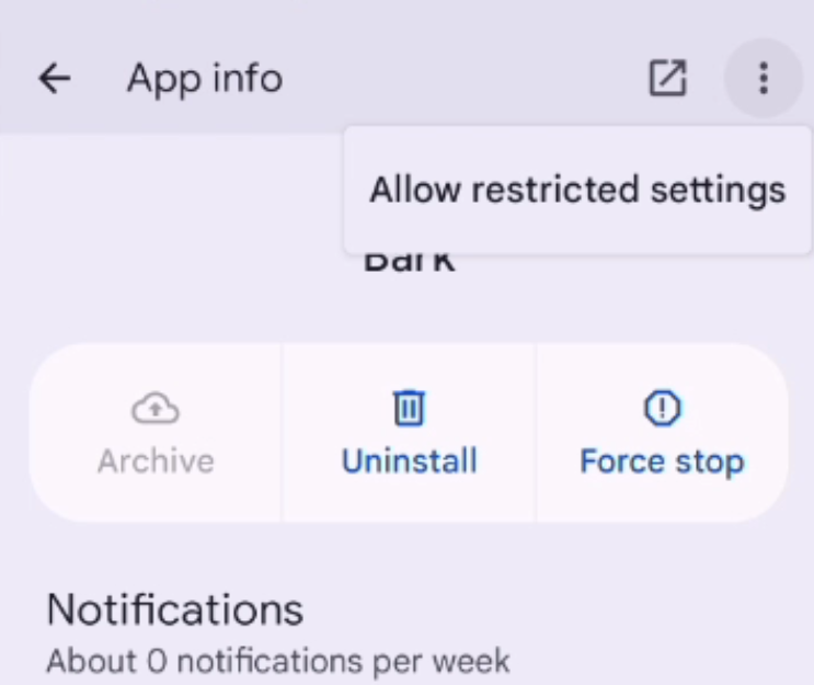bark kids app android - app info - Allow restricted settings.png
