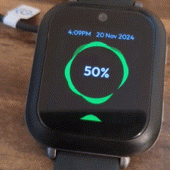bark watch turned on and charging.gif